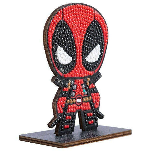 Toys N Tuck:Crystal Art Buddies Marvel Series 1 - Deadpool,Crystal Art