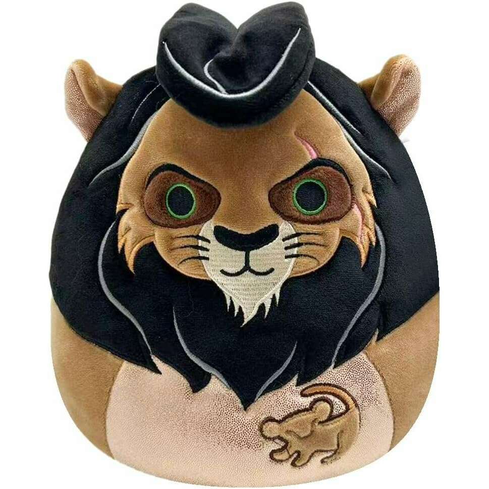 Toys N Tuck:Squishmallows Disney Lion King 8 Inch Plush - Scar,Disney