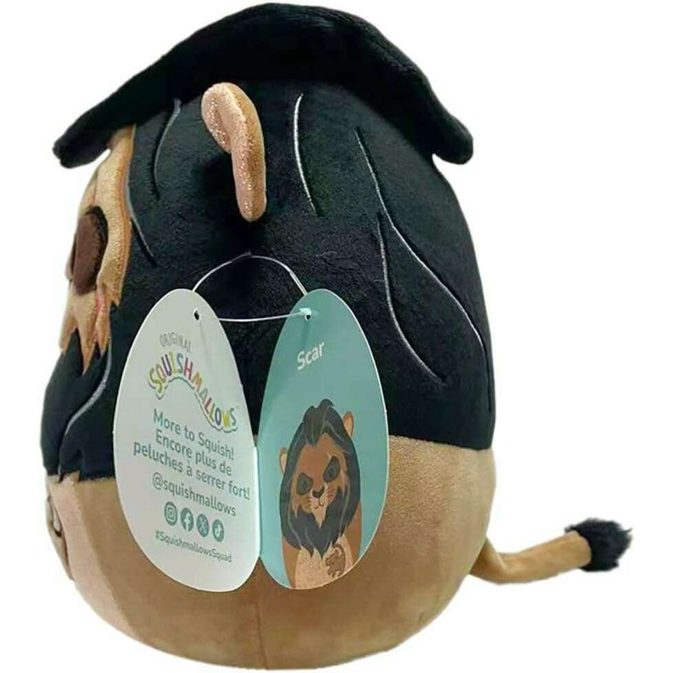 Toys N Tuck:Squishmallows Disney Lion King 8 Inch Plush - Scar,Disney