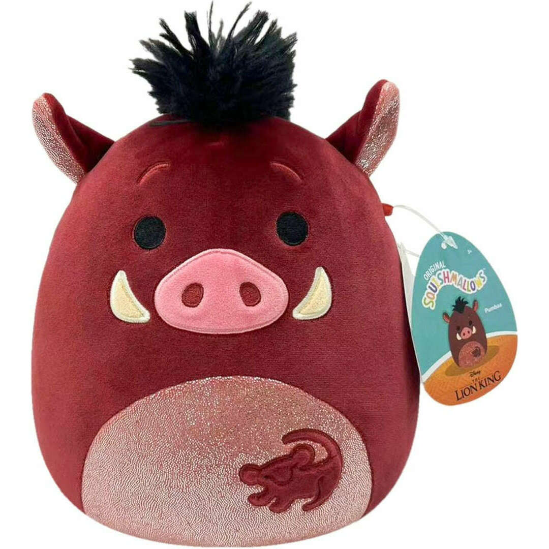 Toys N Tuck:Squishmallows Disney Lion King 8 Inch Plush - Pumbaa,Disney