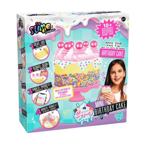 Toys N Tuck:So Slime Sensations Sugary Crush Mini Birthday Cake,So Slime