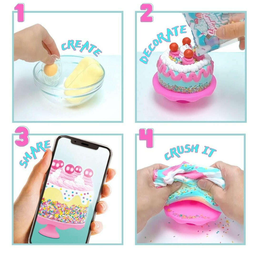 Toys N Tuck:So Slime Sensations Sugary Crush Mini Birthday Cake,So Slime