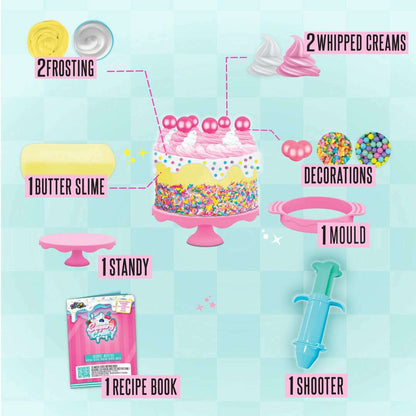 Toys N Tuck:So Slime Sensations Sugary Crush Mini Birthday Cake,So Slime