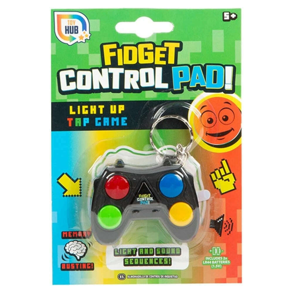 Toys N Tuck:Fidget Control Pad Keychain Game,RMS International