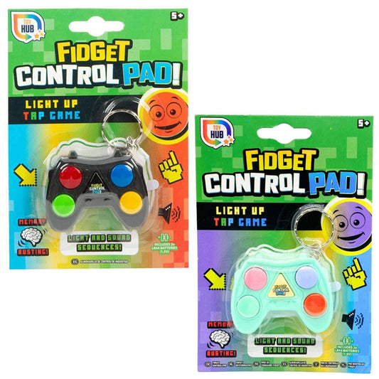 Toys N Tuck:Fidget Control Pad Keychain Game,RMS International