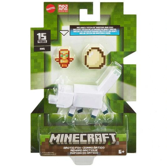 Toys N Tuck:Minecraft 3.25'' Figures - Arctic Fox,Minecraft