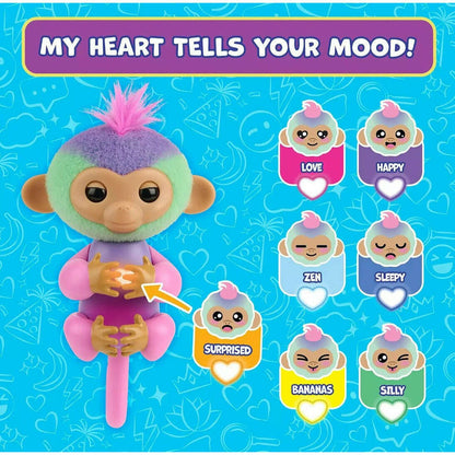 Toys N Tuck:Fingerlings Magic Moods Baby Monkey Norah,Fingerlings