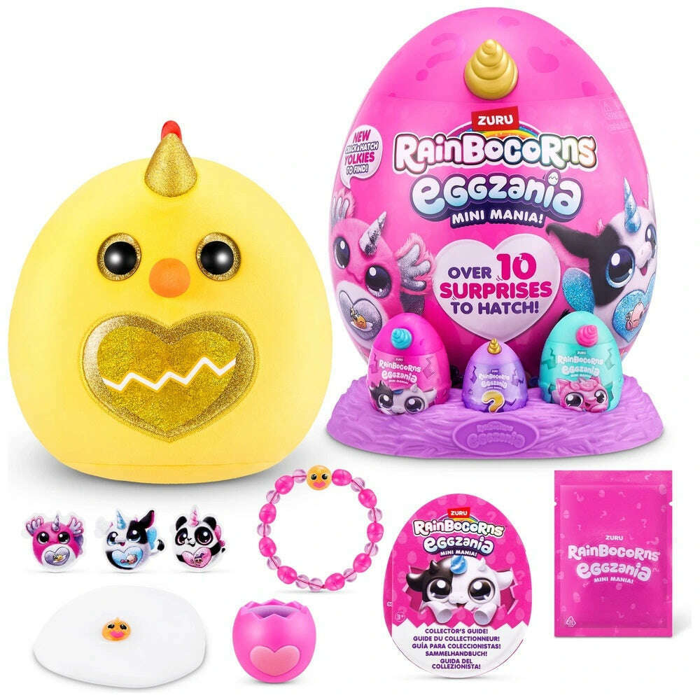 Toys N Tuck:Rainbowcorns Eggzania Mini Mania (Assorted Styles),Rainbowcorns