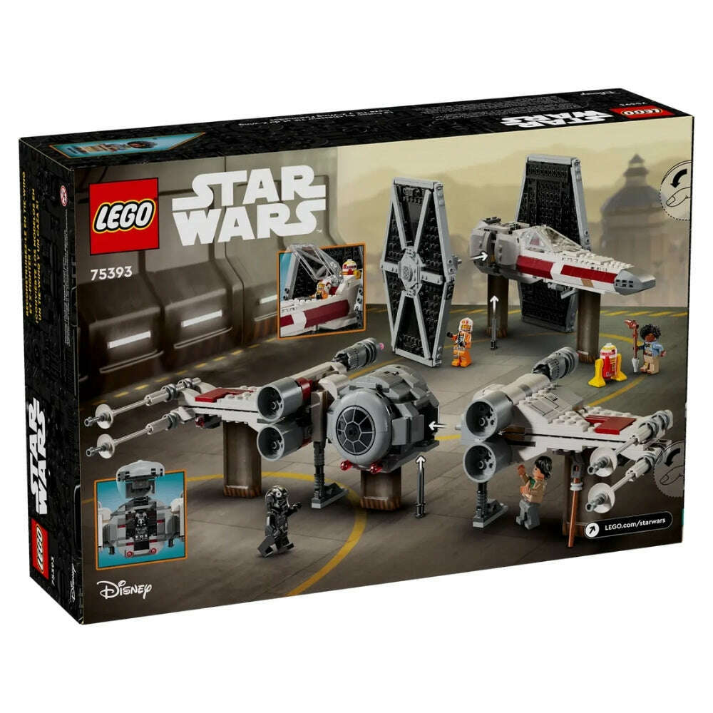 Toys N Tuck:Lego 75393 Star Wars TIE Fighter & X-Wing Mash-up,Lego Star Wars