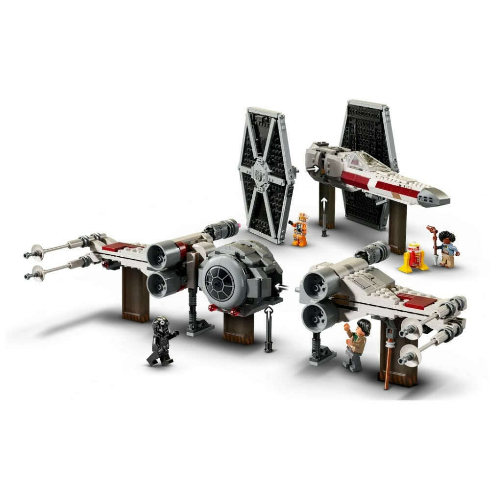 Toys N Tuck:Lego 75393 Star Wars TIE Fighter & X-Wing Mash-up,Lego Star Wars