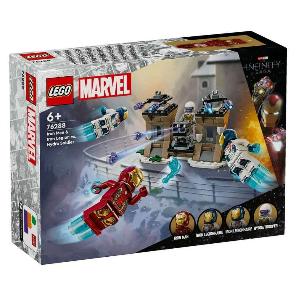 Toys N Tuck:Lego 76288 Marvel Iron Man & Iron Legion vs. Hydra Soldier,Lego Marvel