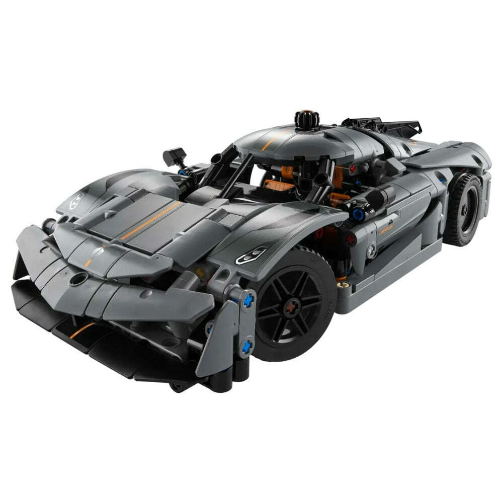 Toys N Tuck:Lego 42173 Technic Koenigsegg Jesko Absolut Grey Hypercar,Lego Technic