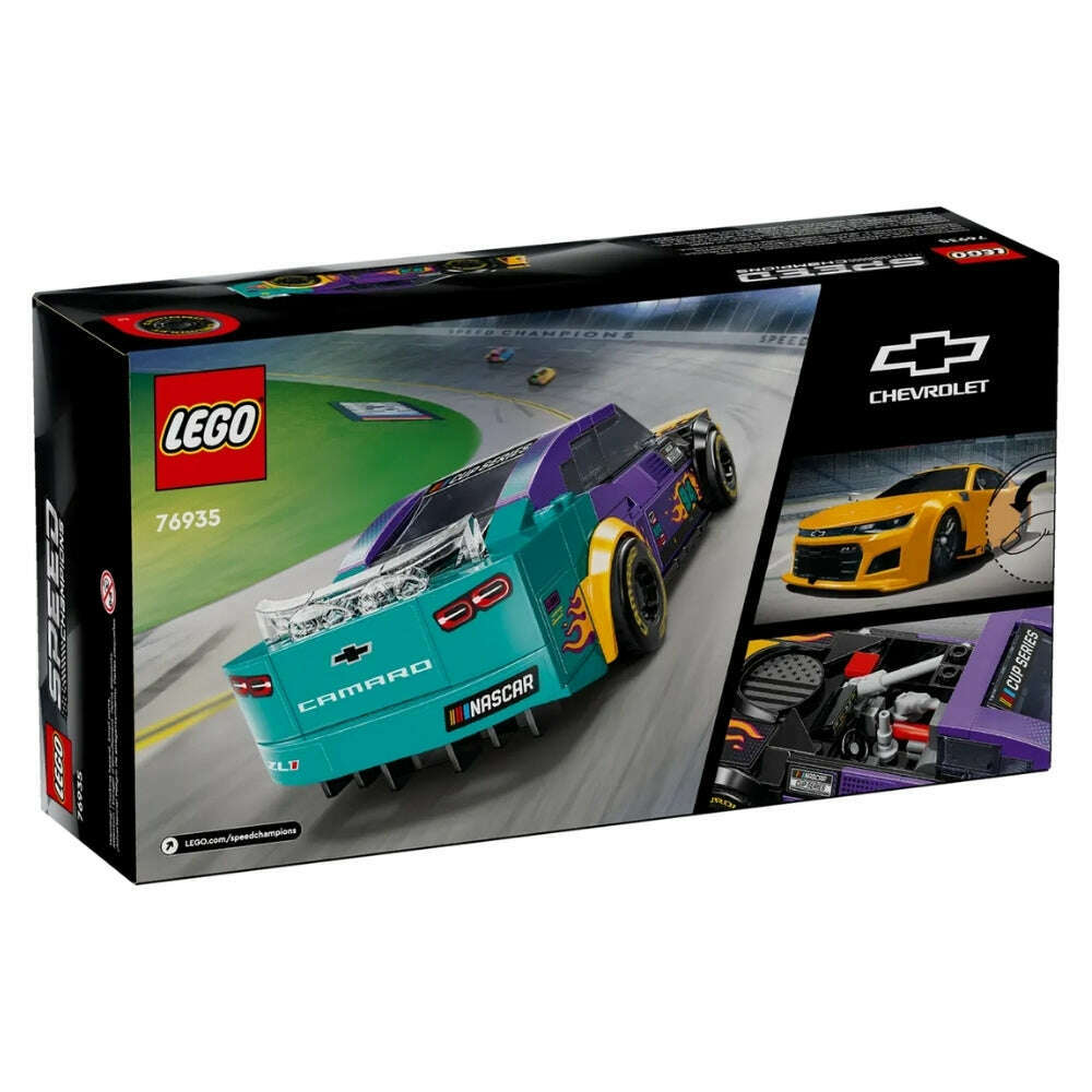 Toys N Tuck:Lego 76935 Speed Champions NASCAR� Next Gen Chevrolet Camaro ZL1,Lego Speed Champions