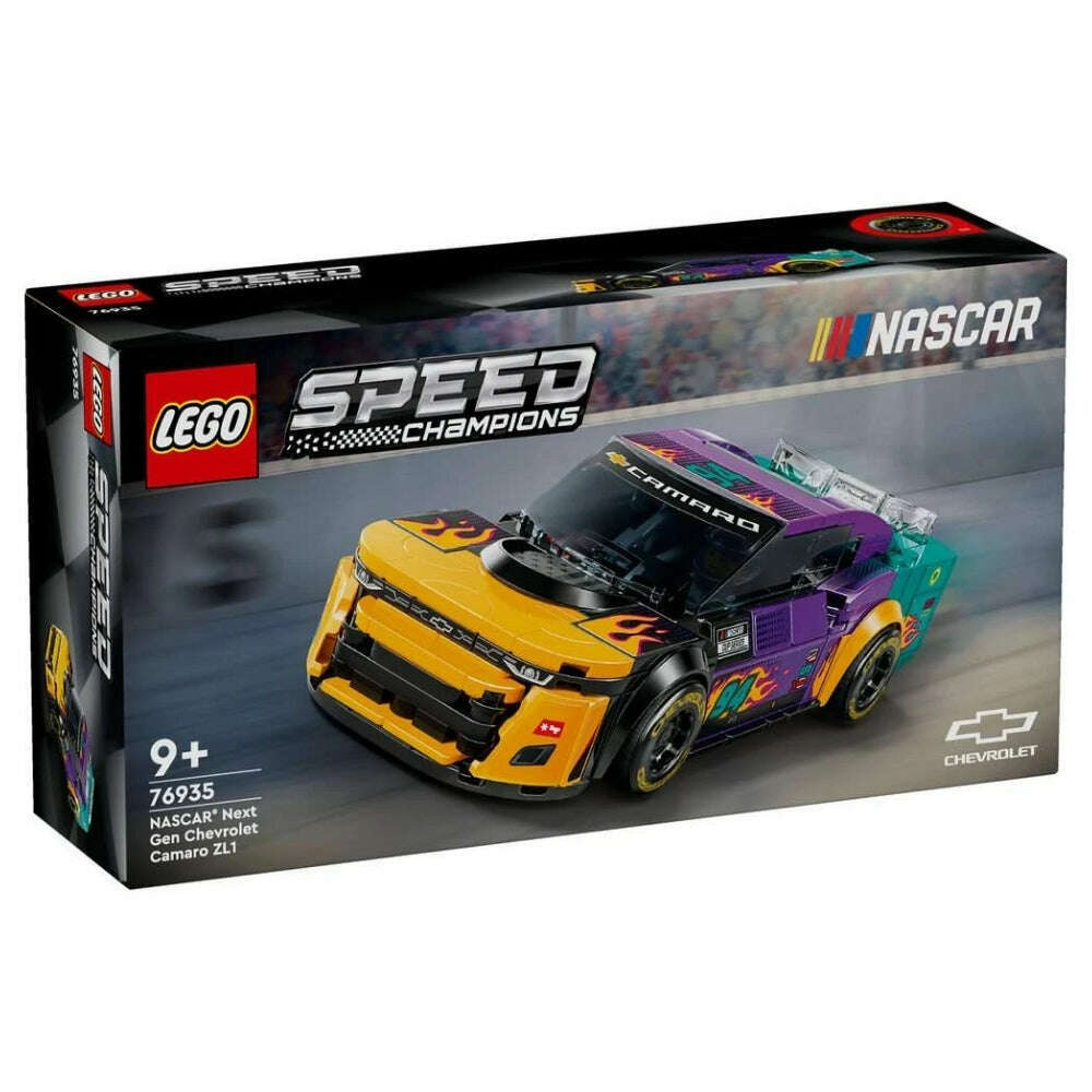 Toys N Tuck:Lego 76935 Speed Champions NASCAR� Next Gen Chevrolet Camaro ZL1,Lego Speed Champions