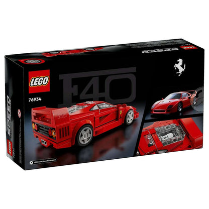 Toys N Tuck:Lego 76934 Speed Champions Ferrari F40 Supercar,Lego Speed Champions