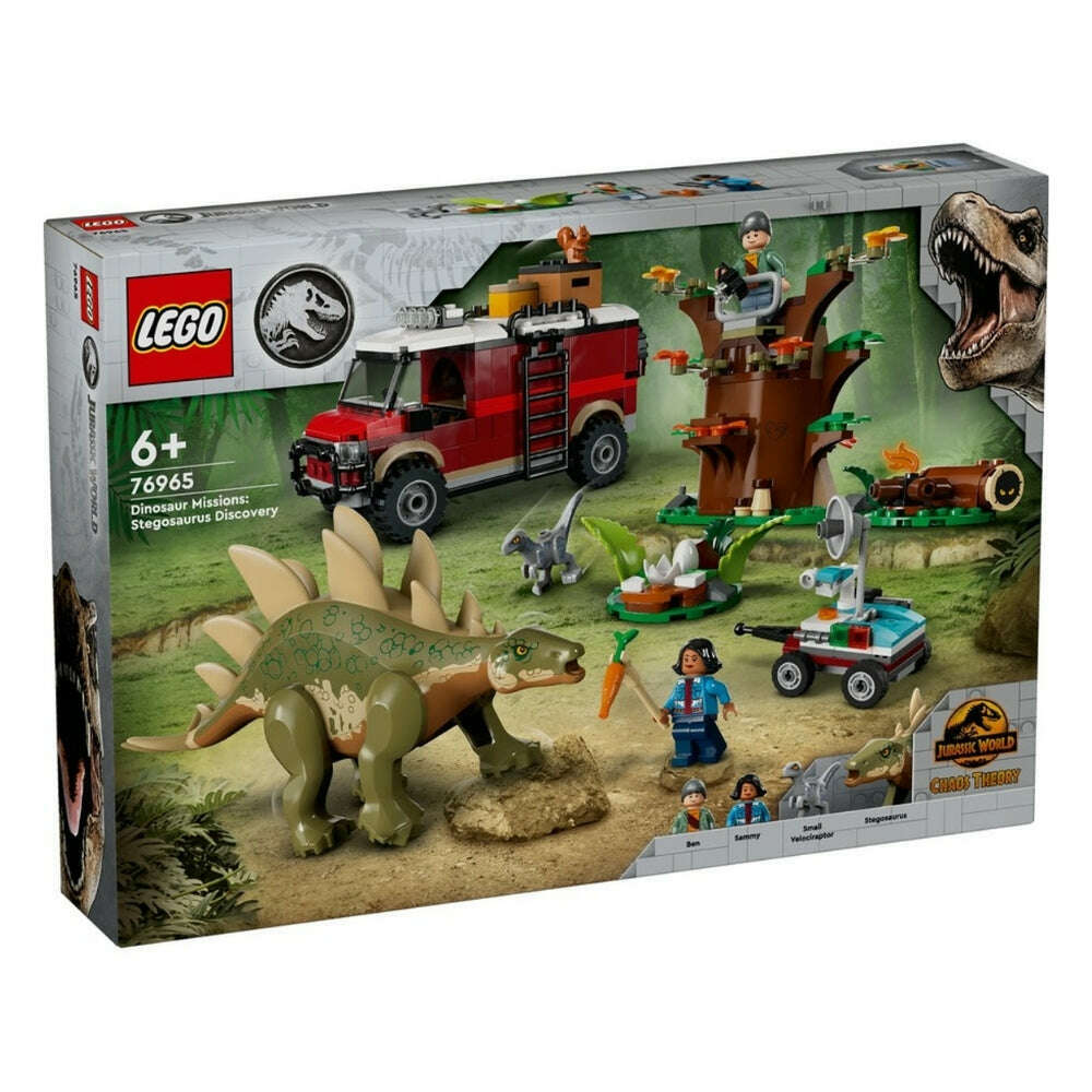 Toys N Tuck:Lego 76965 Jurassic World Dinosaur Missions: Stegosaurus Discovery,Lego Jurassic World