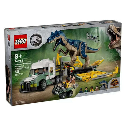 Toys N Tuck:Lego 76966 Jurassic World Dinosaur Missions: Allosaurus Transport Truck,Lego Jurassic World