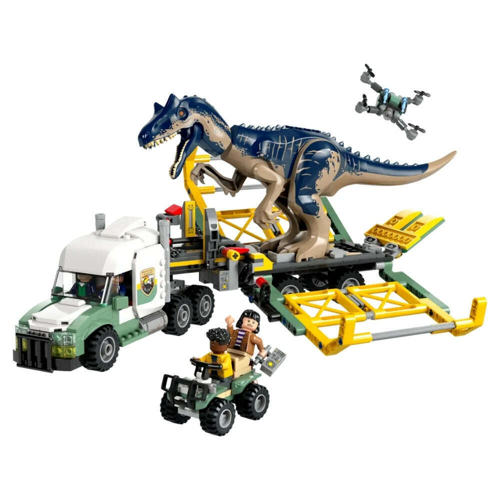 Toys N Tuck:Lego 76966 Jurassic World Dinosaur Missions: Allosaurus Transport Truck,Lego Jurassic World