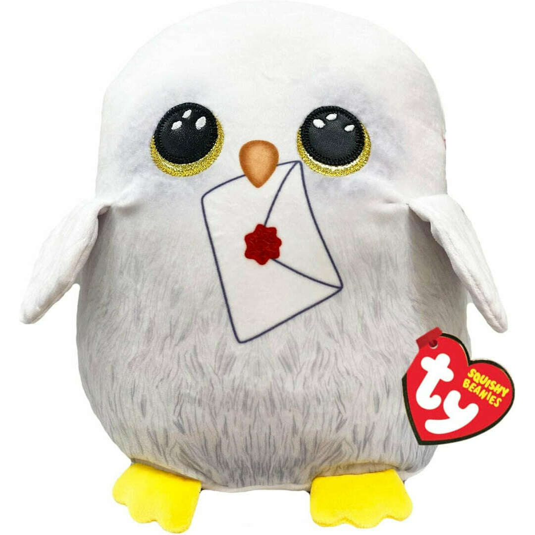 Toys N Tuck:Ty Beanie Squishy Beanies Medium Hedwig,TY