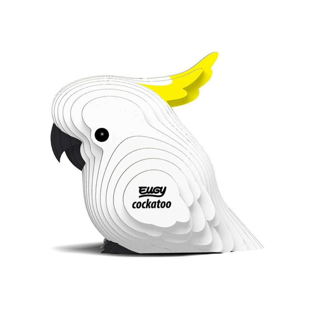 Toys N Tuck:Eugy 3D Model 028 Cockatoo,Eugy