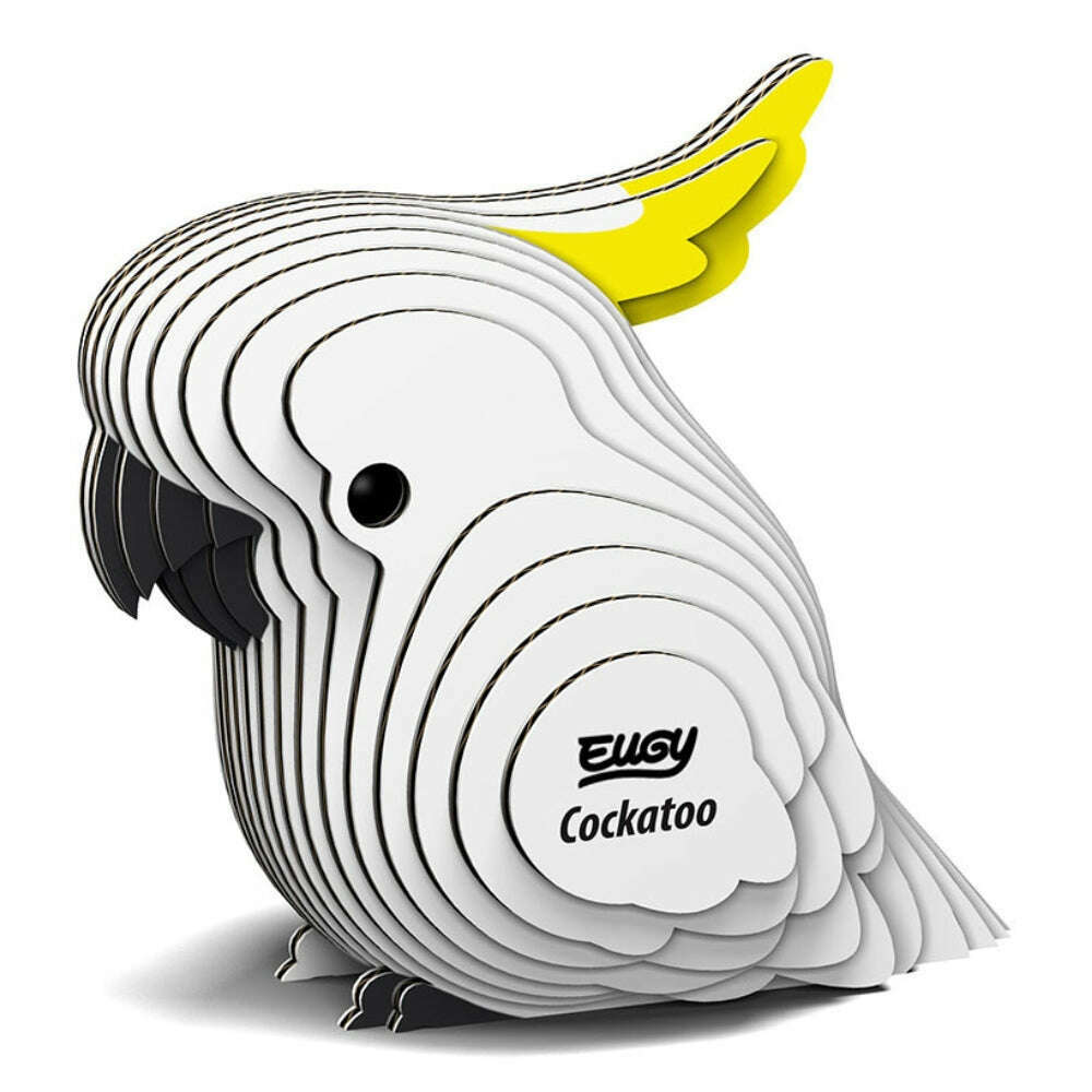 Toys N Tuck:Eugy 3D Model 028 Cockatoo,Eugy