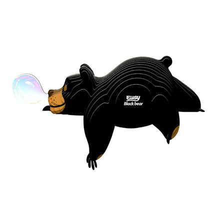 Toys N Tuck:Eugy 3D Model 081 Black Bear,Eugy