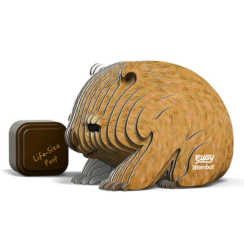 Toys N Tuck:Eugy 3D Model 078 Wombat,Eugy