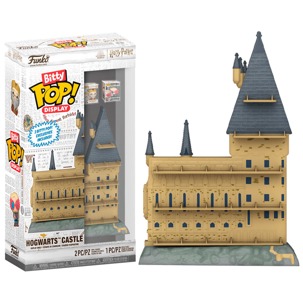 Toys N Tuck:Bitty Pop! Harry Potter Hogwarts Castle Display Shelf,Harry Potter