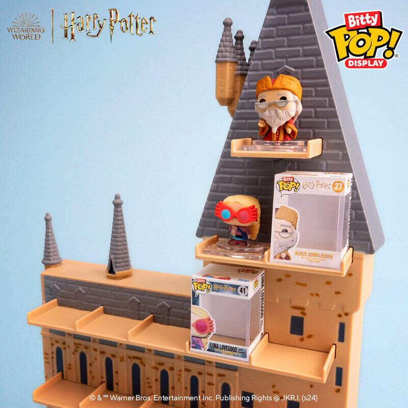 Toys N Tuck:Bitty Pop! Harry Potter Hogwarts Castle Display Shelf,Harry Potter