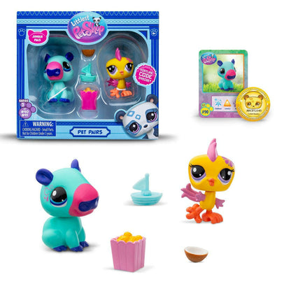 Toys N Tuck:Littlest Pet Shop Series 2 Jungle Pals Pet Pair,Littlest Pet Shop