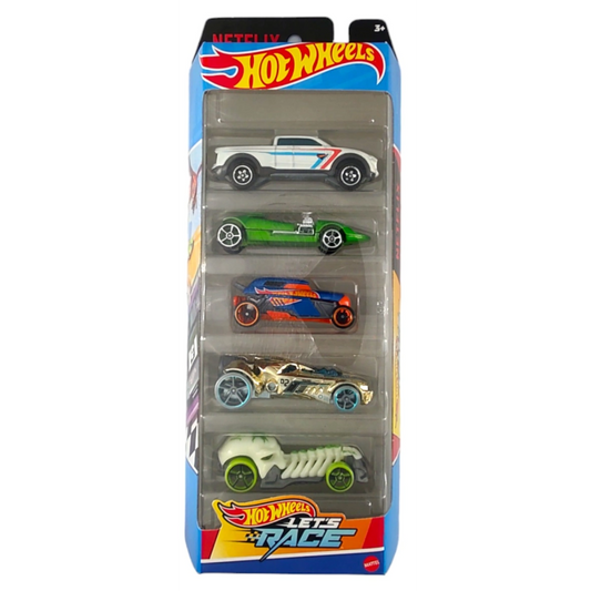 Toys N Tuck:Hot Wheels 5 Vehicle Pack - HW Let's Race (HTV42),Hot Wheels