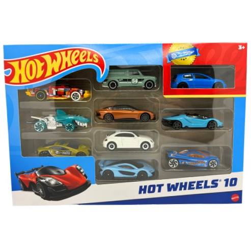 Toys N Tuck:Hot Wheels 10 Vehicle Random Pack,Hot Wheels