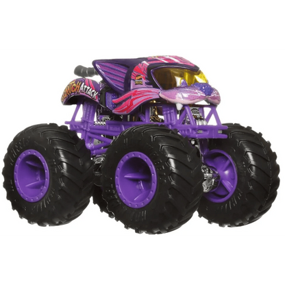 Toys N Tuck:Hot Wheels Monster Trucks Oversized - Scratch Attack,Hot Wheels