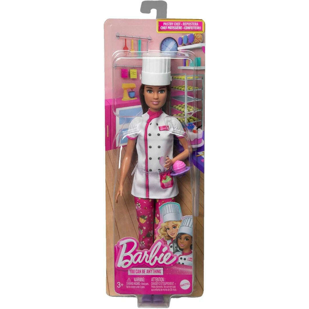 Toys N Tuck:Barbie You Can Be Anything - Pastry Chef (HKT67),Barbie