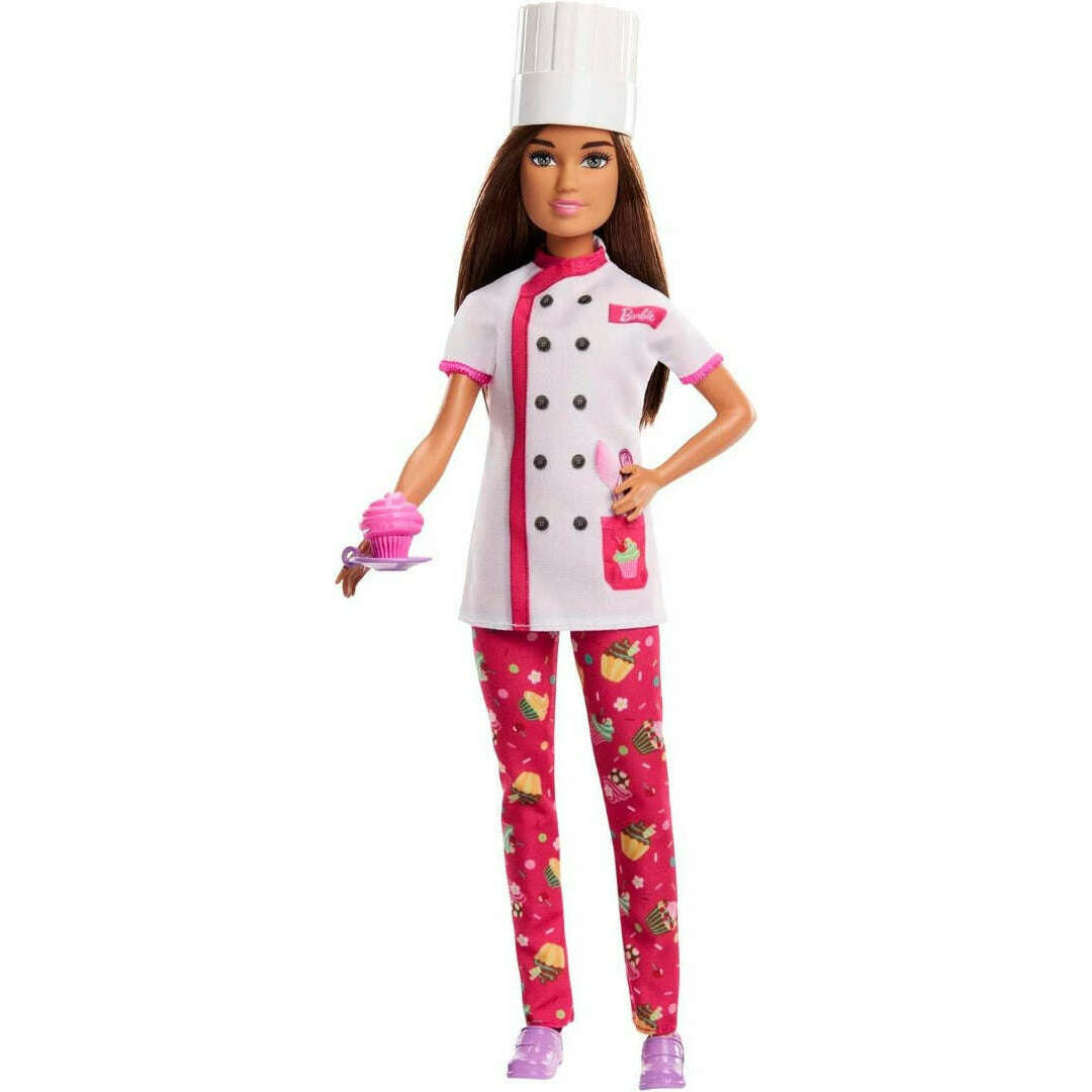 Toys N Tuck:Barbie You Can Be Anything - Pastry Chef (HKT67),Barbie