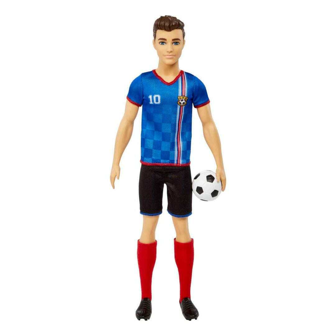 Toys N Tuck:Barbie You Can Be Anything - Soccer Player Ken (HCN15),Barbie