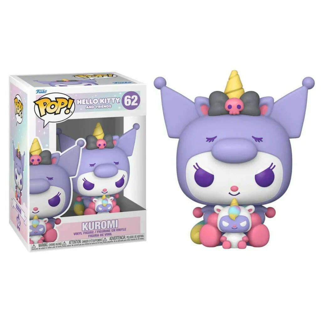 Toys N Tuck:Pop Vinyl - Hello Kitty And Friends - Kuromi 62,Hello Kitty