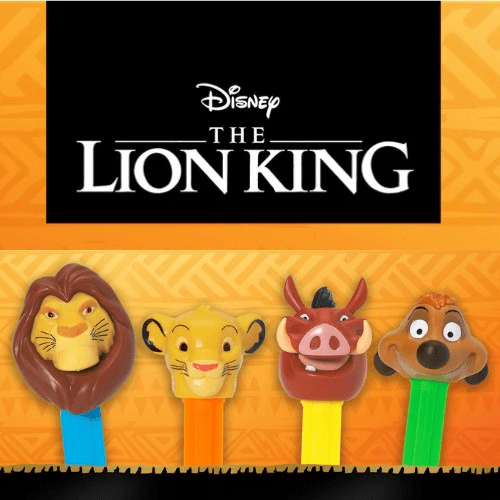 Toys N Tuck:Pez Dispenser with Candy - Disney Lion King,Disney