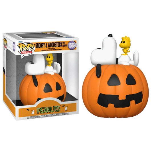 Toys N Tuck:Pop! Vinyl - Peanuts - Snoopy & Woodstock with Pumpkin 1589,Peanuts