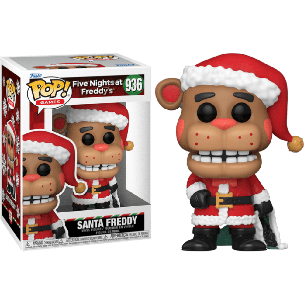 Toys N Tuck:Pop! Vinyl - Five Nights At Freddy's - Santa Freddy 936,Five Nights At Freddy's