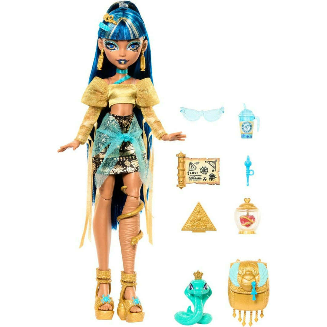 Toys N Tuck:Monster High Cleo De Nile With Hissette,Monster High