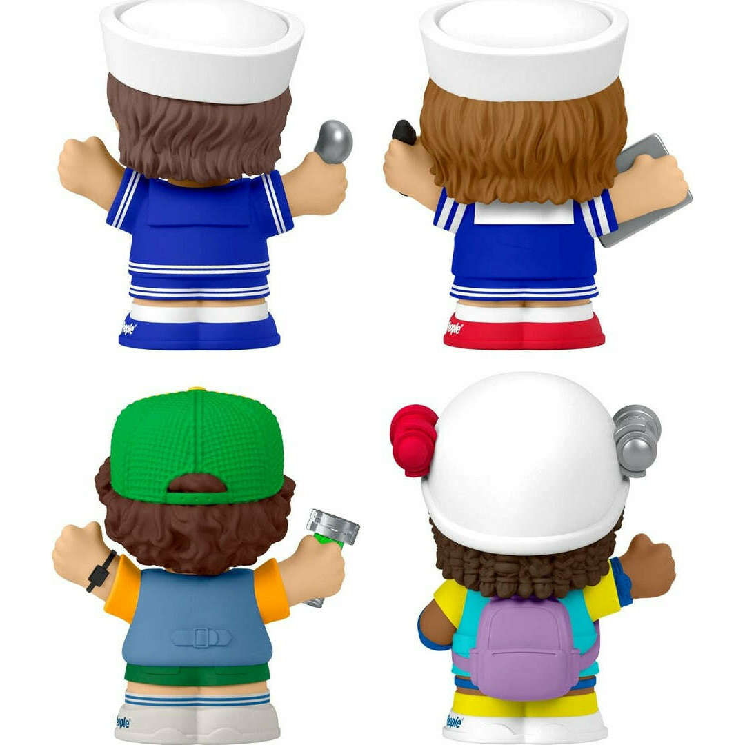 Toys N Tuck:Fisher-Price Little People Stranger Things Scoops Troop Collector Pack,Little People