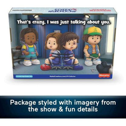 Toys N Tuck:Fisher-Price Little People Stranger Things Scoops Troop Collector Pack,Little People