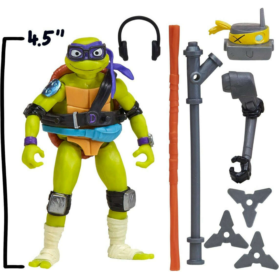 Toys N Tuck:Tales Of The Teenage Mutant Ninja Turtles Mutations Mix & Match Donatello,Teenage Mutant Ninja Turtles