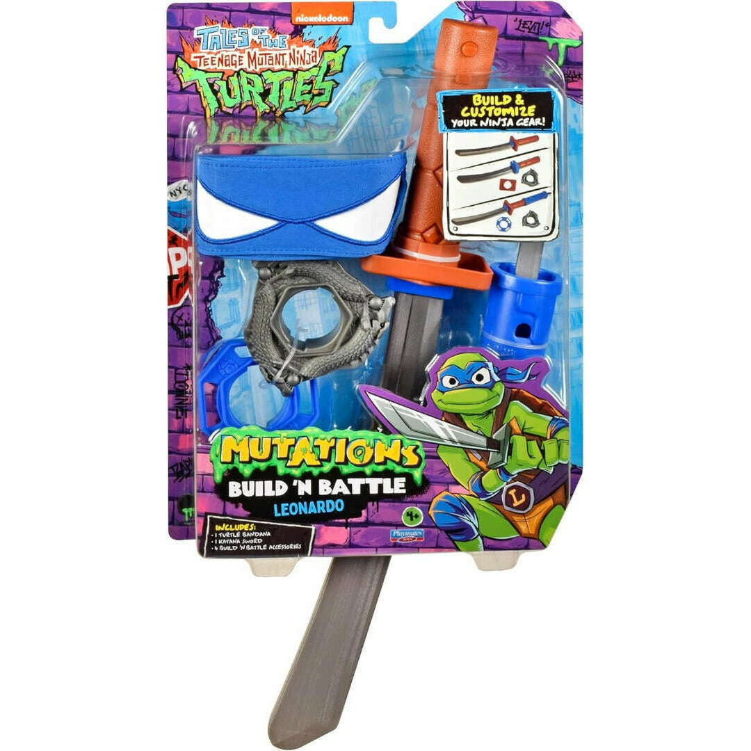 Toys N Tuck:Tales Of The Teenage Mutant Ninja Turtles Mutations Build N Battle Leonardo,Teenage Mutant Ninja Turtles