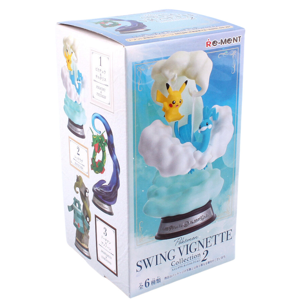 Toys N Tuck:Re-ment Pokemon Swing Vignette Collection 2 Box,Re-ment