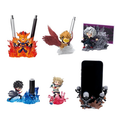 Toys N Tuck:Re-ment My Hero Academia Desktop Heroes vs Villains Collection Box,Re-ment