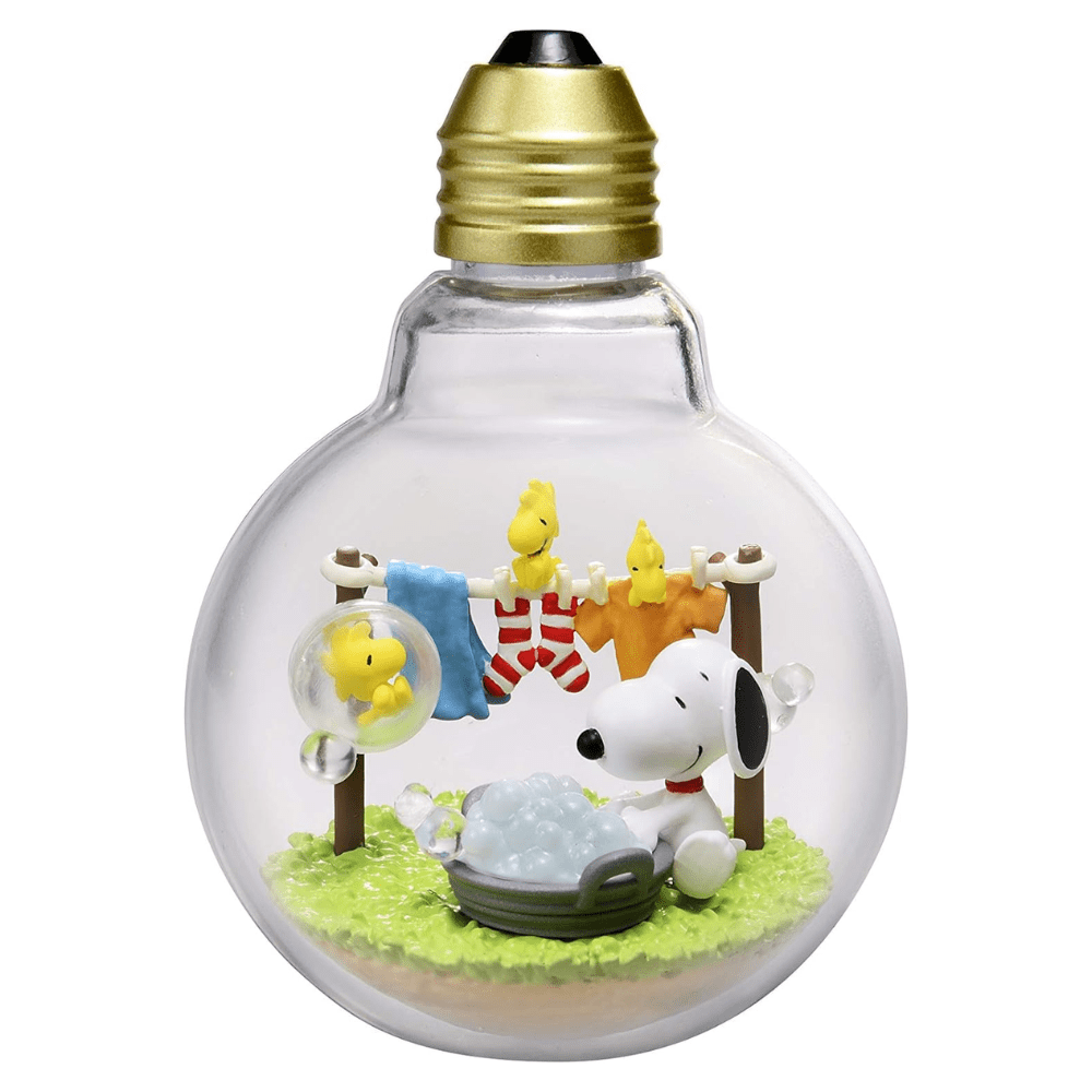 Toys N Tuck:Re-ment Snoopy Weather Terrarium Collection Box,Re-ment