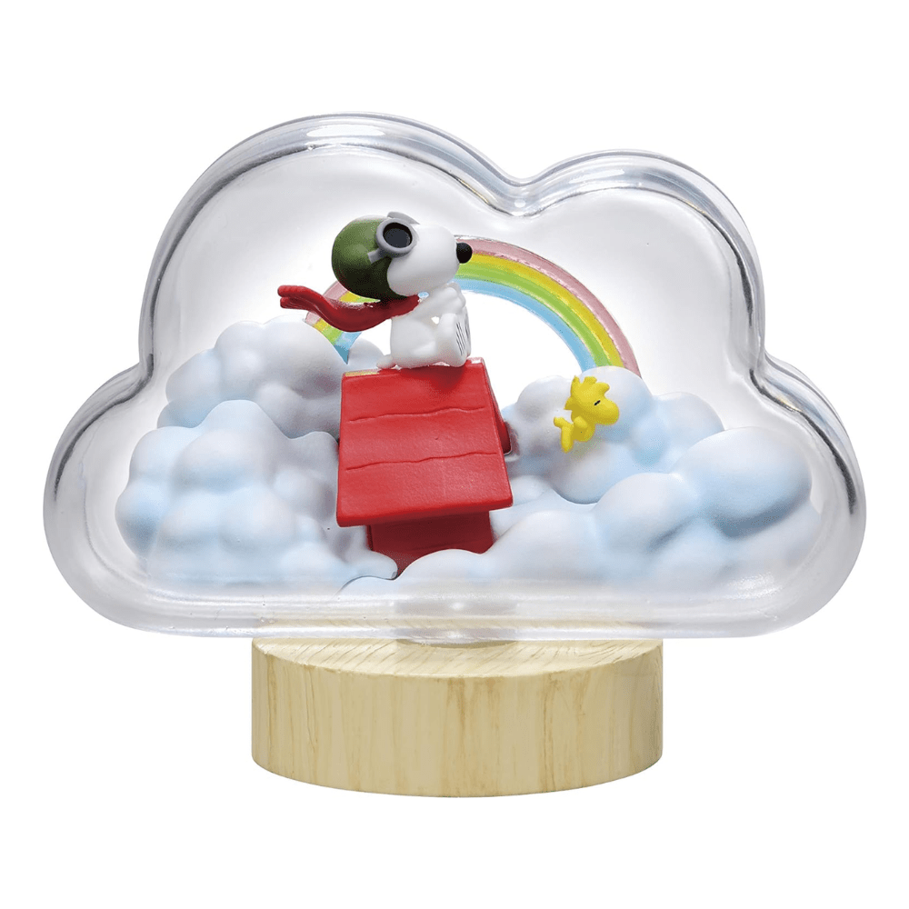 Toys N Tuck:Re-ment Snoopy Weather Terrarium Collection Box,Re-ment