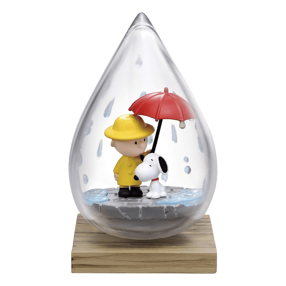 Toys N Tuck:Re-ment Snoopy Weather Terrarium Collection Box,Re-ment